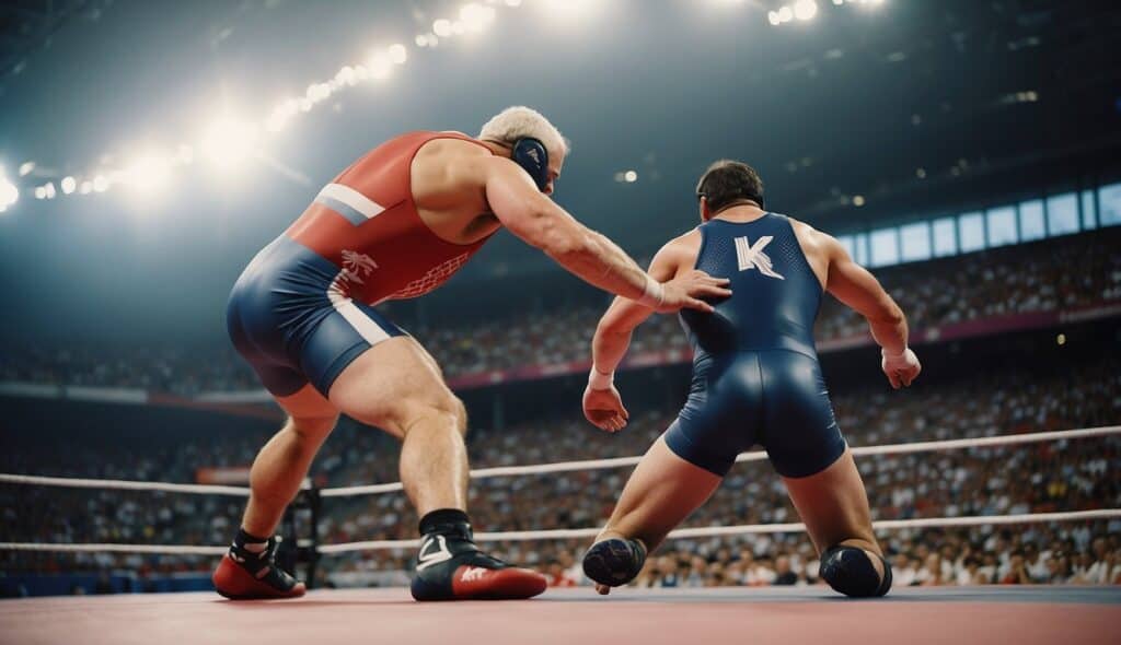 Prominent athletes and nations competing in wrestling at the Olympics